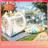 Inflatable Bubble House & Trampoline Castle - Children's Birthday Party Trampoline Bubble House for Commercial Rental