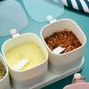 Anti Slip Seasoning Organizer Airtight Spice Container Spice Tools Spices Box  Cooking