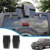 Car Liftgate Rear Door Window Glass Hinge Decoration Cover Stickers for Jeep Wrangler JK 2007-2017 Auto Exterior Accessories ABS