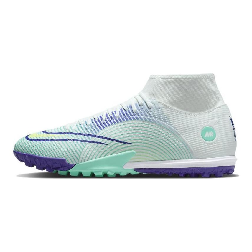 Nike Кроссовки Mercurial Superfly 8 Academy Dream Speed TF для игры на искусственном газоне 'Бело-бирюзово-фиолетовый' DN3789-375