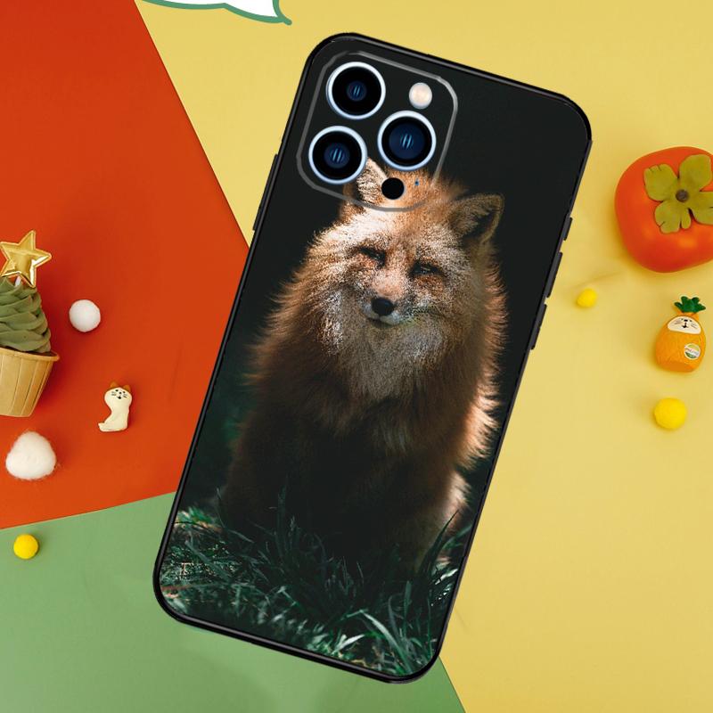 Милый лис Осенью Чехол для iPhone 13 12 Mini 11 14 15 16 Pro Max XS X XR 7 8 14 15 16 Plus Чехол для телефона