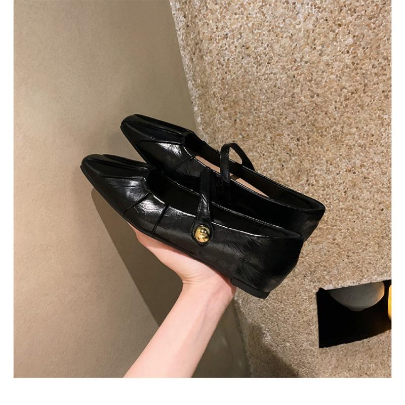 Версия из овчины~ внутренняя высота увеличена плиссированная кожа серебристые одинарные туфли женские балетки на платформе Мэри Джейн женские туфли балетки