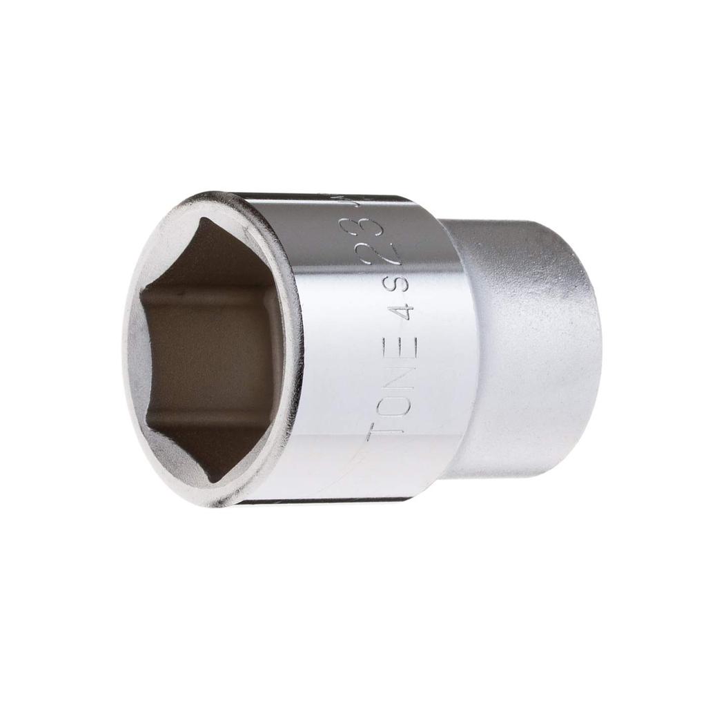 TONE Socket Drive Angle Width Across Flats 23mm (Hexagonal) 4S-23 12.7mm (1/2")