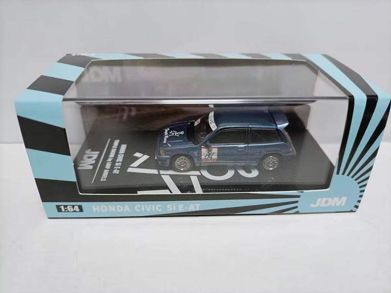 1:64 Honda WONDER CIVIC Alloy Street Sports Car Model Diecast Metal Racing Vehicles Car Model Miniature Scale Childrens Toy Gift DO1