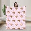 Sugarbunnies Широуса Куроуса Каткоре Джоджифуку Пинкоре Одеяло Флис Теплое Плед для Машины Дивана Дивана Спальни Стеганое Одеяло