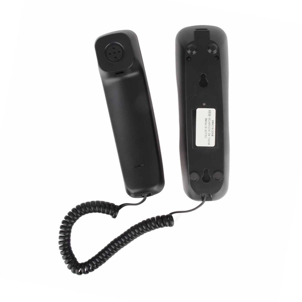 Mini Wall Telephone Home Office Hotel Incoming Caller ID LCD Display Landline Phone