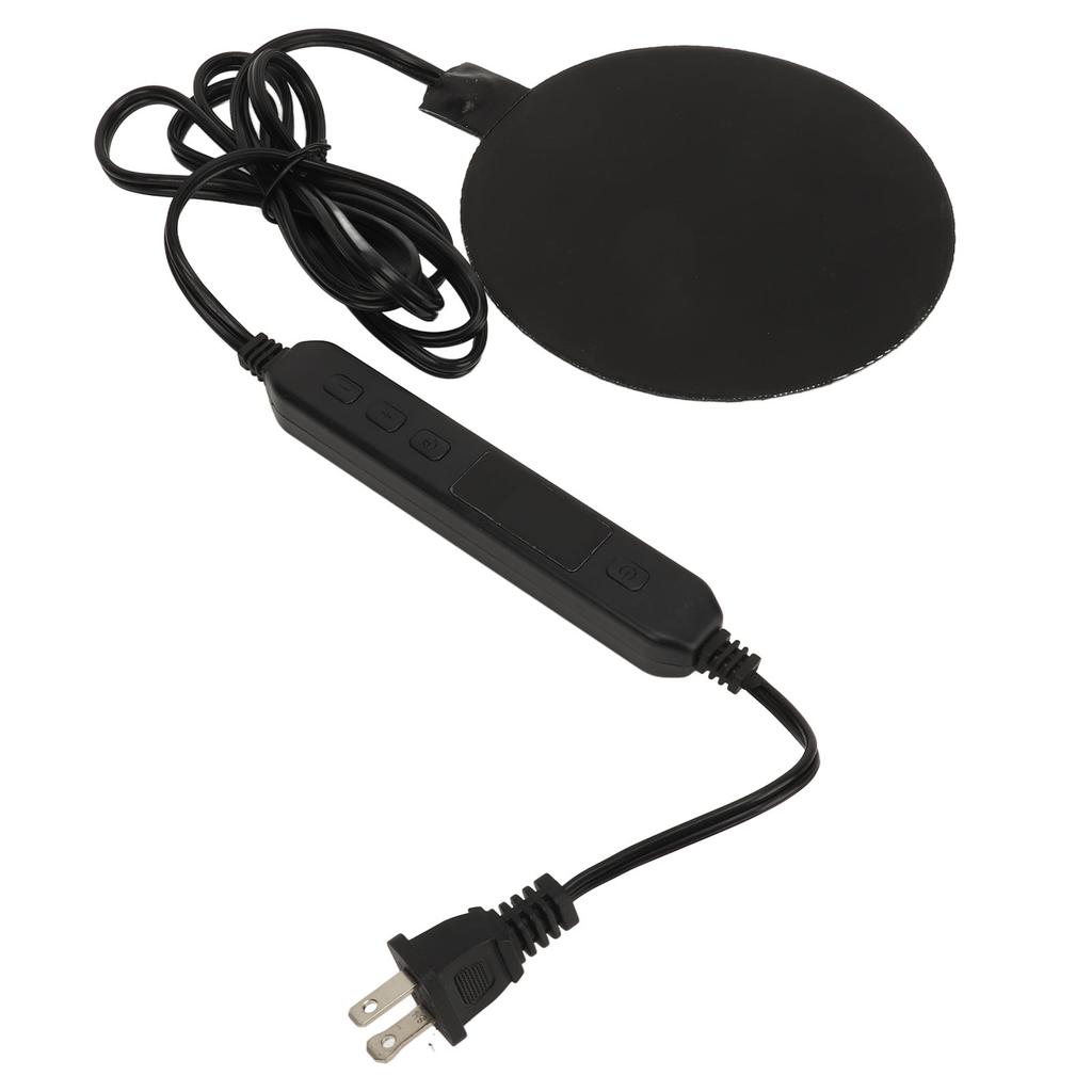 Водонагреватель для кур 35 Вт с цифровым дисплеем и регулируемой температурой. Зимняя база для водонагревателя для птиц.