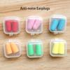 1 Pair Noise Reduction Ear Plugs Soundproof Sleeping Earplugs Soft Anti-noise Earplugs Universal