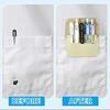 New 1PC PU Pencil Bags for Clothes Pocket Doctor Nurse Staff Leak-proof Pen Pouch Hospital Business Pen Holder Supplies