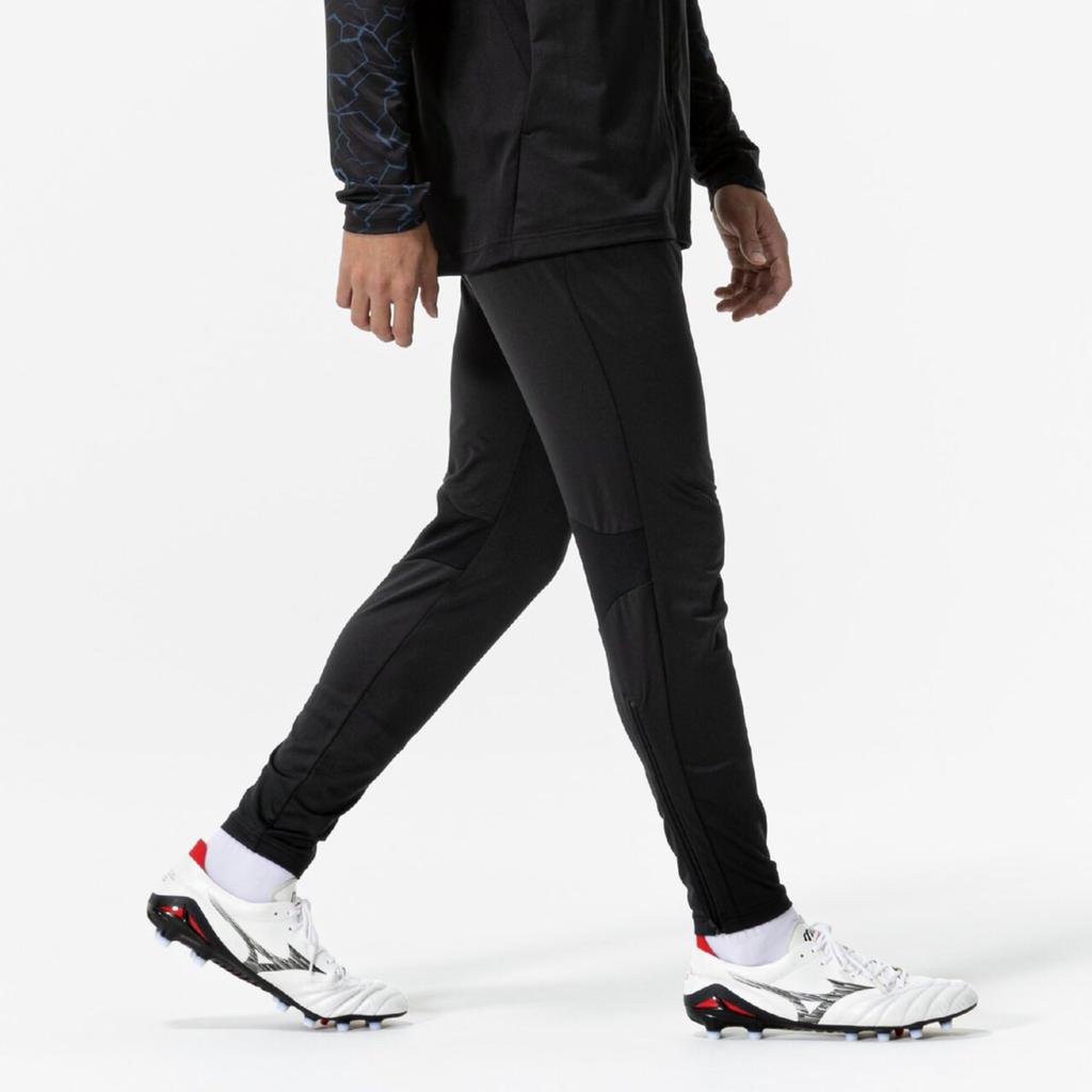 Mizuno Футбольная одежда PRO Тренировочные брюки, Легко двигаться, P2MDC035, Унисекс, Черный, Размер L