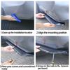 Rear Bumper Lip Wrap Angle Diffuser Splitter Canard Spoiler For VW Polo Mk3 Mk4 Mk5 Mk6 GTI 86C 6N 6N2 6KV 6Q 9N 9N3 6R 6C AW BZ