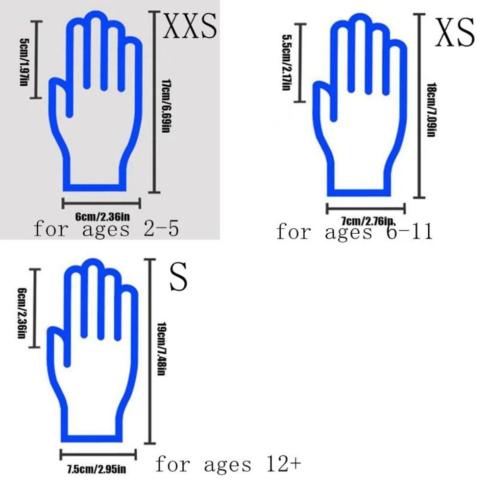 Водонепроницаемые садовые рабочие перчатки Полиэстеровые перчатки для работы во дворе Детские безопасные садовые перчатки для детей Двор