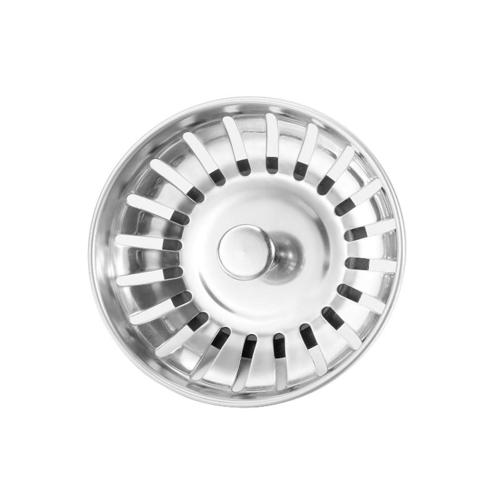 Kitchen Sink Strainer Stopper Cover Stainless Steel Bathroom Basin Hair Catcher Trap Floor Waste Plug Sink Filtre