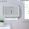 Bosharon Kitchen Wall Mounted Punch Hand Toilet Paper Holder Tissue Box M N C V Z Multifold Paper Towel Dispensers