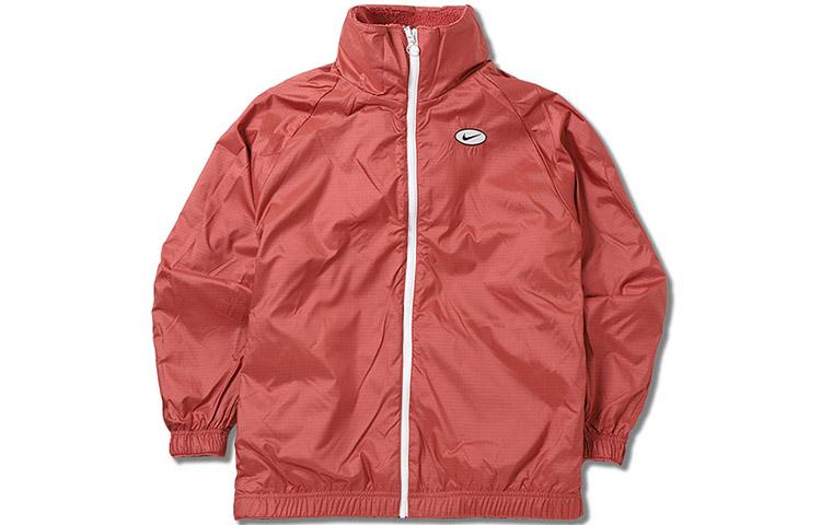 Nike Женские вельветовые куртки с воротником-стойкой, средняя длина CI8938-897