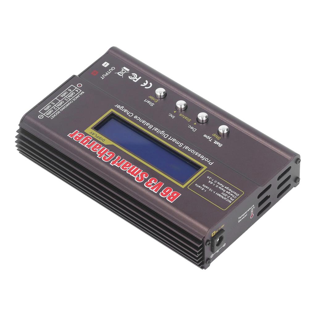 Балансировочное зарядное устройство, разрядник, экономия времени, 80 А, интеллектуальное цифровое зарядное устройство для аккумуляторов Lipo для автомобильного переменного тока