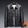 Осень-зима мужская повседневная мотоциклетная байкерская куртка пальто мужская винтажная верхняя одежда кожаная куртка мужская модная куртка мужская большого размера 8XL