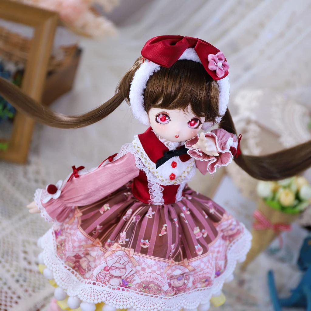 ICY Fortune Days Масштабная BJD Аниме Подвижная Подарок для детей от 8 лет Кукла 1/4, Стиль, Раскрашенная, Фигурка, (Энни)