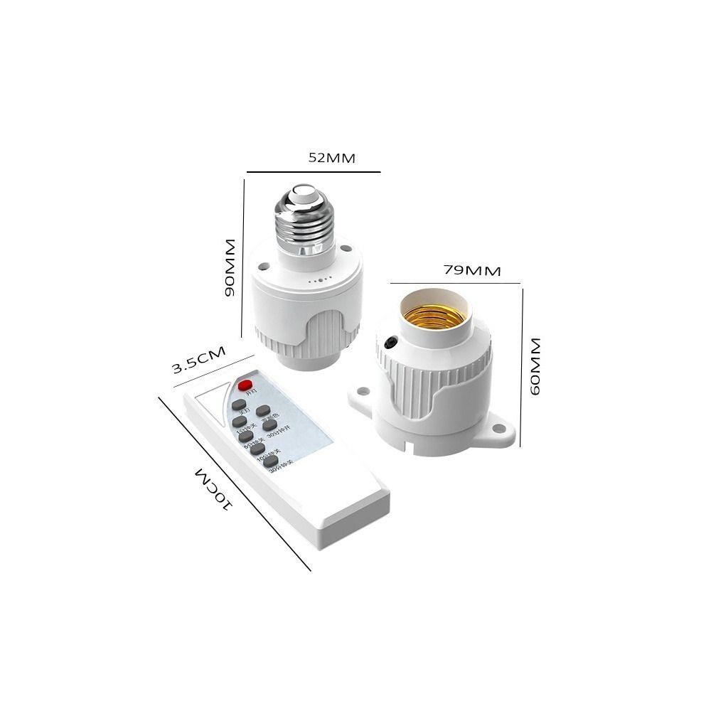 Инфракрасный пульт дистанционного управления Патрон для лампы Таймер Умный светодиодный патрон Для аксессуаров домашнего освещения