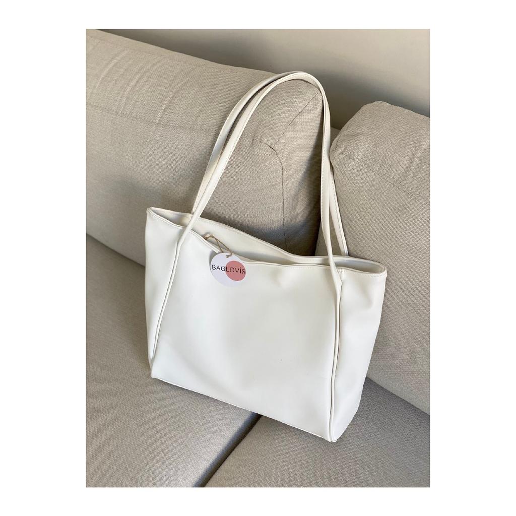 Large Size Soft Leather Women's Bag