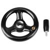 Lathe Handwheel Round CNC 3D Printer Spoke Hand Wheel Machine for Lathe Milling Machine 100/125/160/200/250mm handwheel