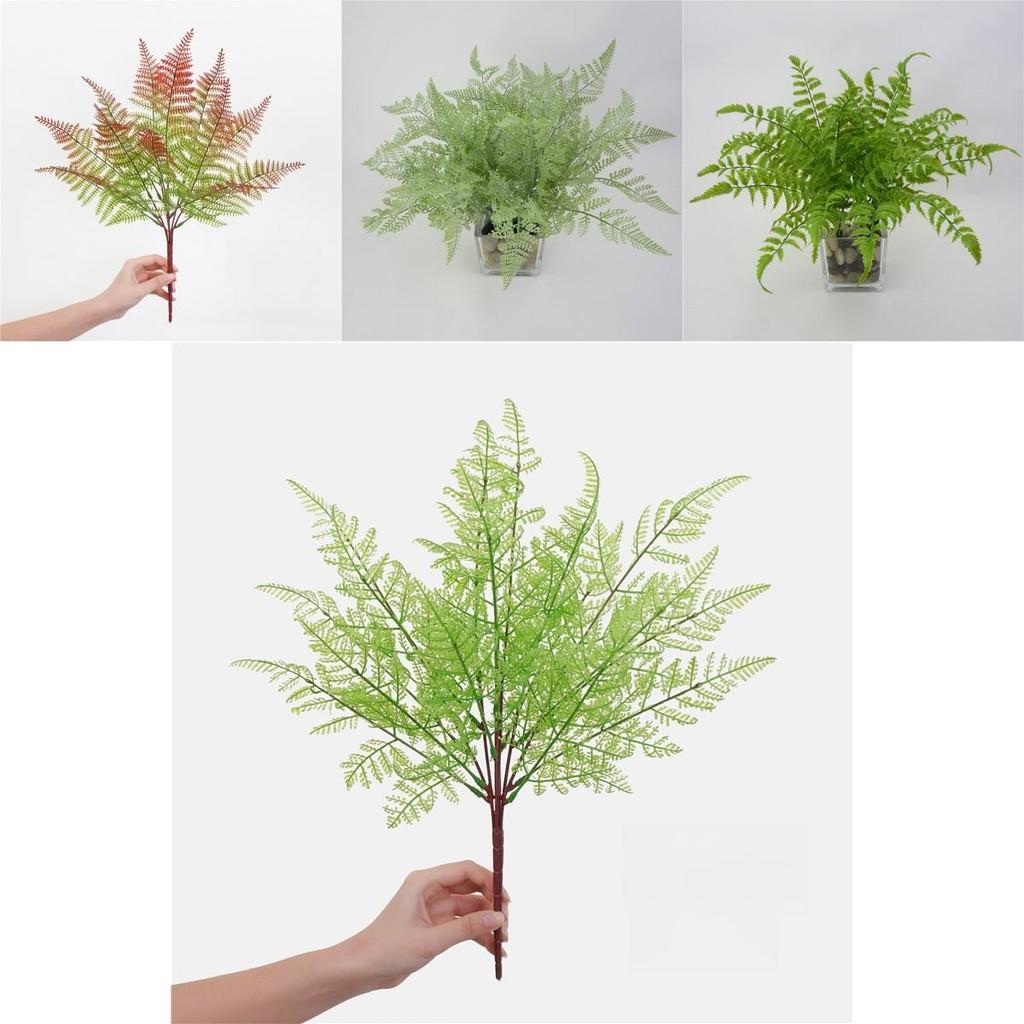 Набор декоративных растений из искусственного папоротника орляка (Pteridium Aquilinum Var Latiusculum) с реалистичной текстурой листьев для садовой фотографии и домашнего декора
