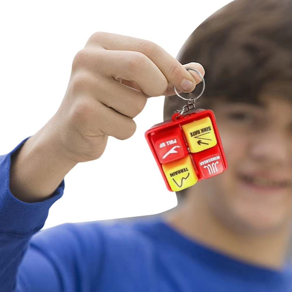 Aircraft Route Pilot Keychain 737 Airbus 737 Warning Sound Hanging Ornament