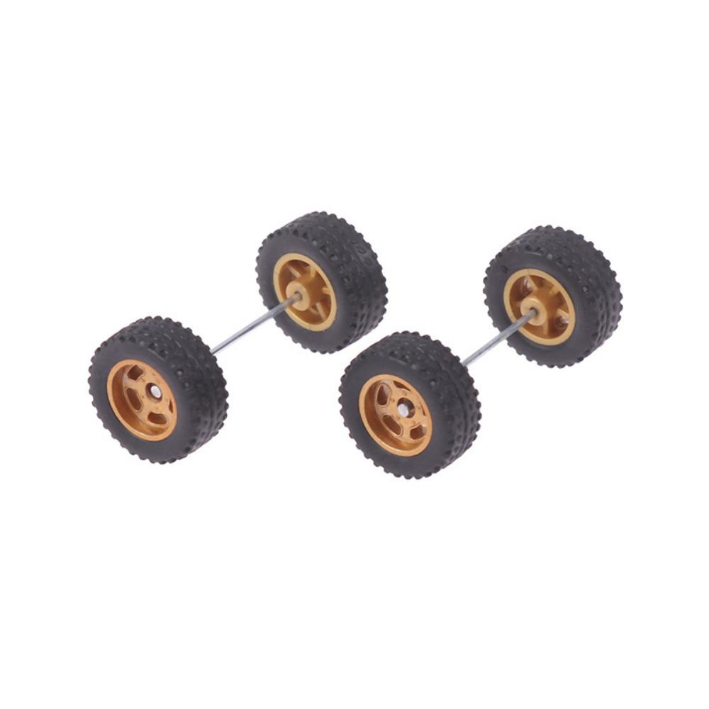 1Set Plastic Remote Control Car Modified Tires Diameter 14*5.5mm Diecast Alloy Car Hub