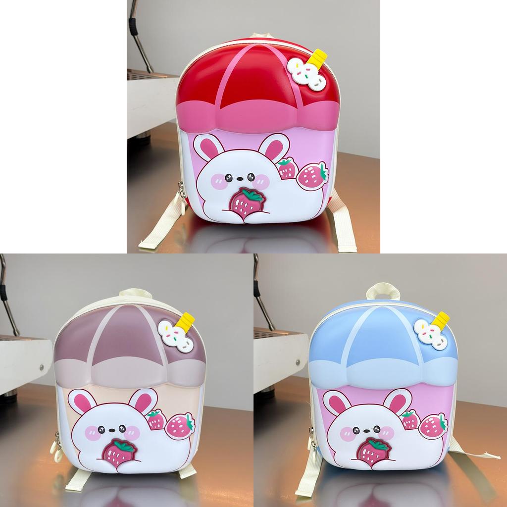 Animal Pattern Kids School Bag Eva With Air Cushion Straps For Toddler Education