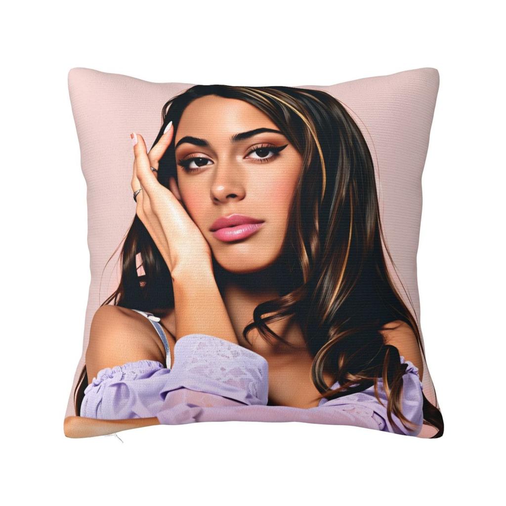 TINI STOESSEL Futttura Tour Square Pillowcases Seat Singer Cushion Cover Funny Throw Pillow Case