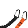 Anti-Falling Safety Bungee Tether With Carabiner Hook Tool Lanyard Tool Safety Rope  Strap Hooks
