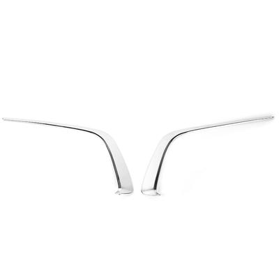 2 шт. Накладки на брови передних противотуманных фар, электросеребрение, накладки на веки, подходят для Toyota Hilux Revo Sr5