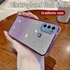 Luxury Fashion Glitter Plating Case For Motorola Moto Moto Edge 20 30 60 Fusion Bling Colorful Shockproof Ultra Slim Cover Coque