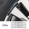 TBQW4 4pcs 56mm Tesla Wheel Center Cap Hub Cover Badge Emblem Sticker Car Accessories For Tesla Model 3 Y 2023 S X Cybertruck Highland