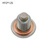 Magnetic Oil Drain Sump Nut Stainless Steel Oil Drain Plug Screw Durable Auto Engine Protection Part M12x1.25 M14x1.5 M12 x1.75 Oil Drain Plugs 3
