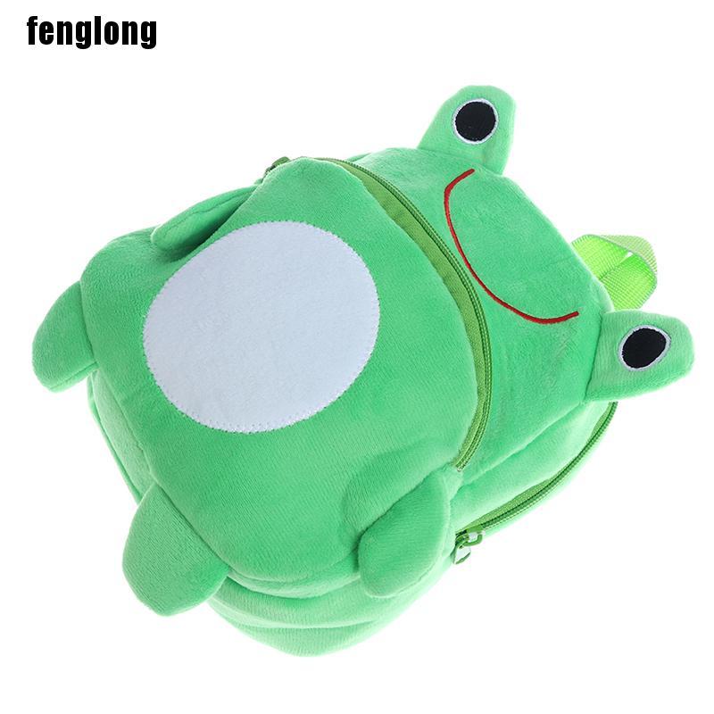 Мини-школьный рюкзак с лягушкой, детский рюкзак, детский школьный рюкзак, детский плюшевый рюкзак