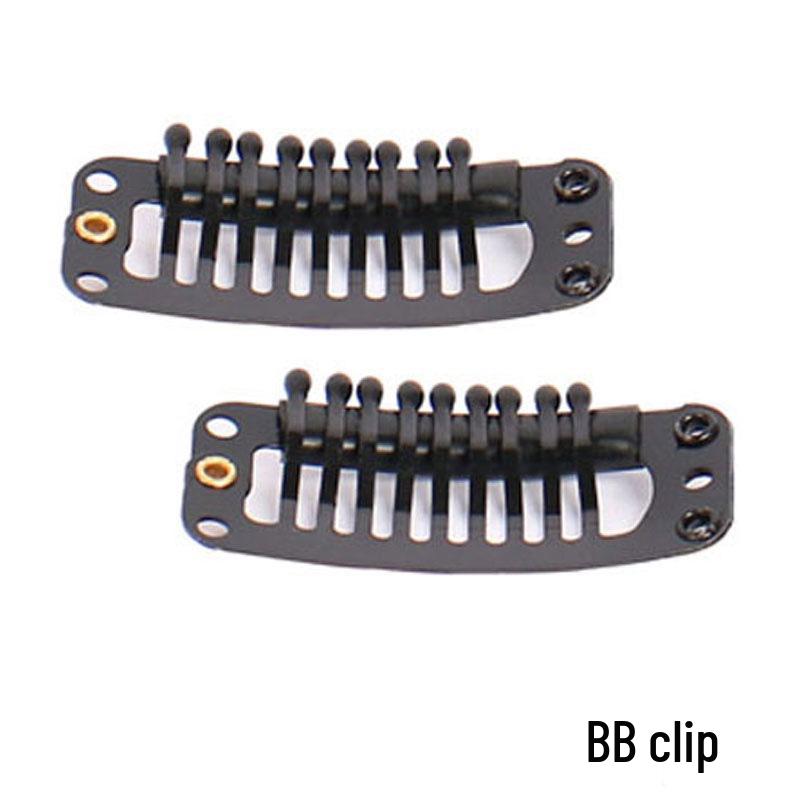 Wig Care Set with Accessories: Stand, Hair Net, Electric Splint, Care Solution, BB Clip, and Comb.