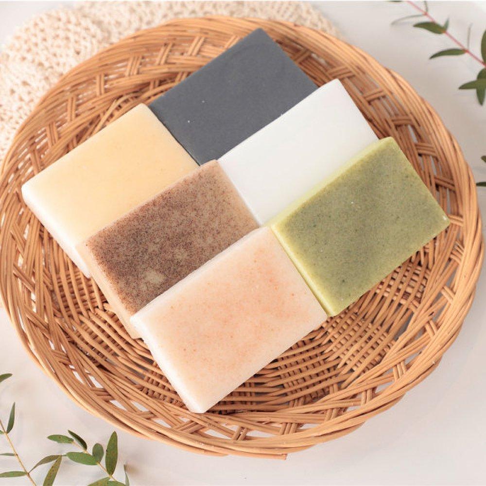 5+1 Sam's Cabin Pure Soap Houttuynia Cordata Charcoal Centella asiatica 9 типов мыла для умывания лица