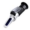 Brix Meter LEERCHUANG Triple Scale Honey Tester Handheld Brix Refractometer for Maple Beekeeping Saccharimeter, (Moisture Content 12-27%, Brix