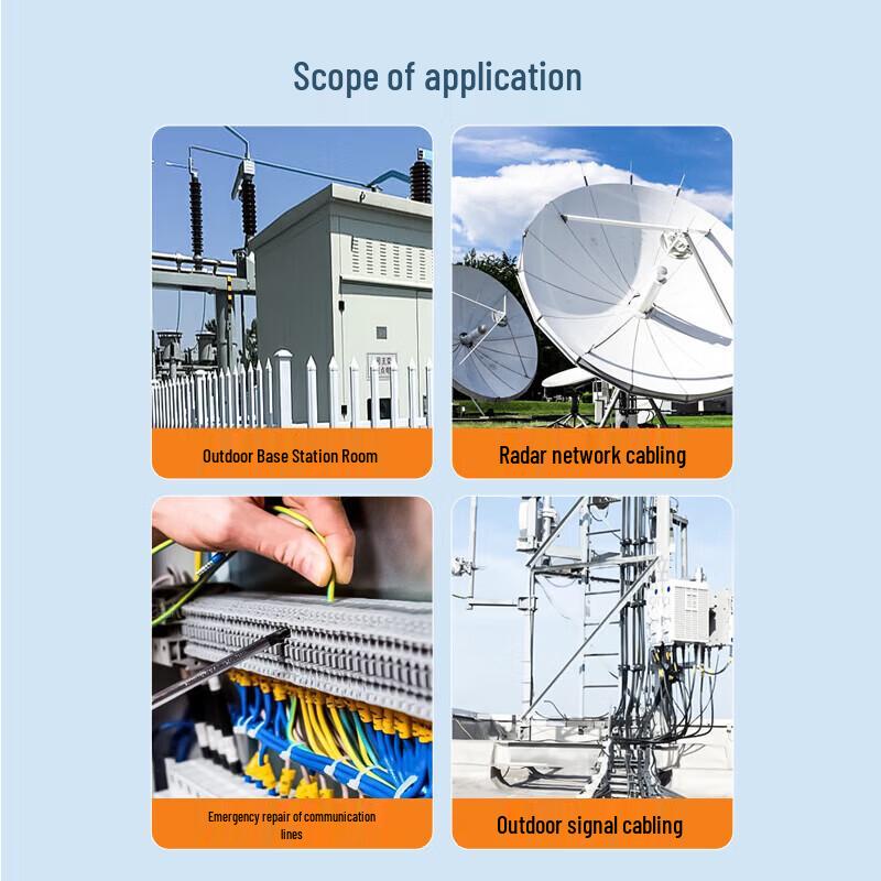 SAMZHE Outdoor Single-Mode Field Fiber Optic Cable