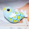 Cute Koi Fish Plush Toy Key Holder Super Soft Pp Cotton Stuffed Animal Backpack Decoration