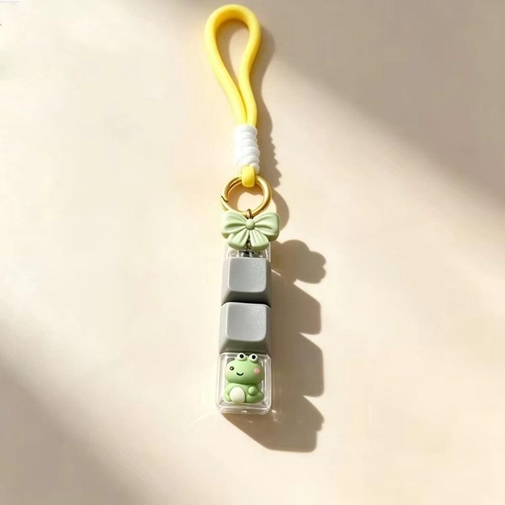 4 Grids Design Keyboard Clicker Keychain Keyboard Clicker Keyring Desktop Decoration
