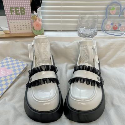 Лоферы Женские Туфли на Среднем Каблуке Обувь для Женщин 39 по Акции Последние Beau Today Нескользящие Y2k Молодежные Повседневные Шикарные и Элегантные