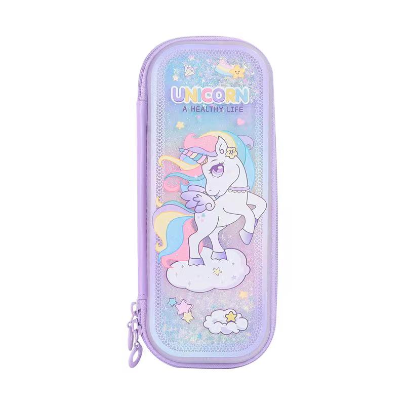 Умный пенал из термополиуретана с рисунком из мультфильма «Зыбучие пески» для студентов 