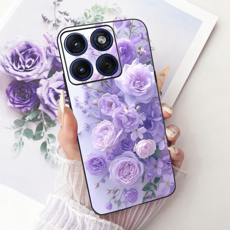 For Motorola Edge 70 Case XT2601-2 Luxury Butterfly Painted Cover Soft Silicone Case For Motorola Edge 70 Fusion Edge70 5G Shell