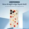 For iPhone 17 Pro Case Christmas Big Candy Pattern Printing Straight Edge TPU Phone Back Cover