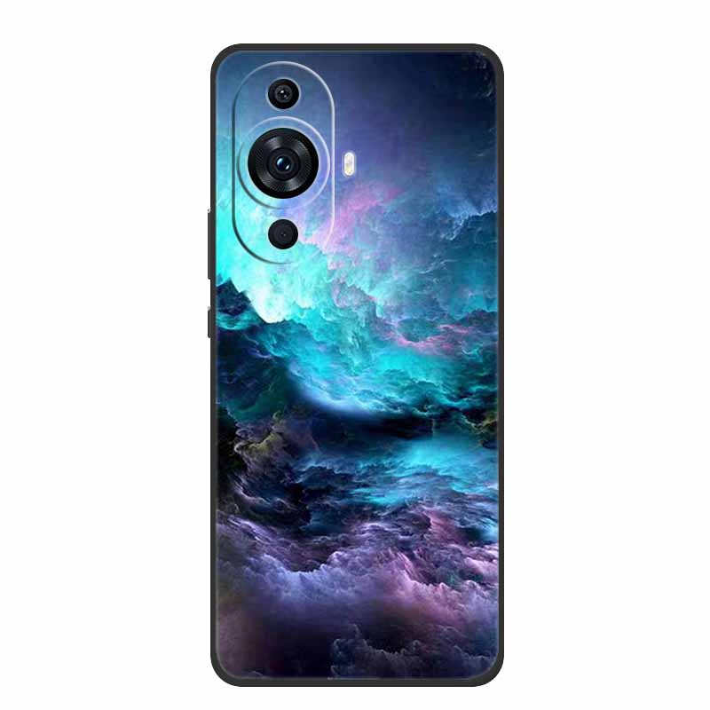 Чехол для телефона Huawei Nova 12s Задняя крышка Ударопрочный Черный Силикон Мягкий Funda для Huawei Nova 12s Чехол Nova12s 6.7" Coque
