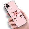 Розовый забавный чехол для телефона со свиньей для Xiaomi Redmi Note 5 6 9T K20 K40 K50 Pro 7A 8A 9A 9C 9i 10A 10C A1 S2, мягкий черный чехол из ТПУ