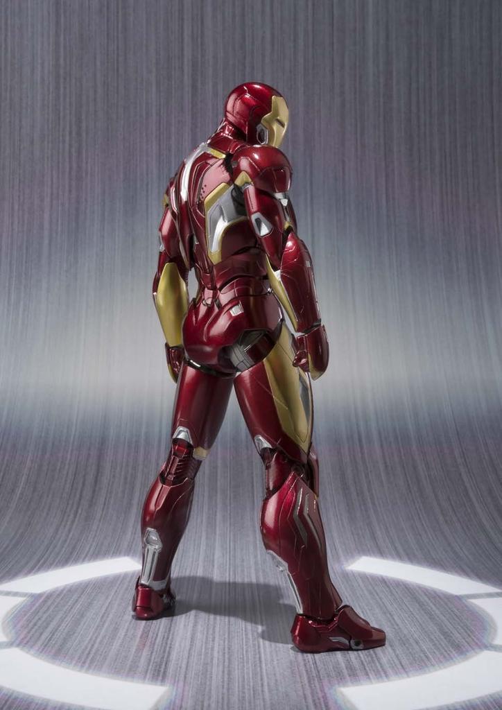 TAMASHII NATIONS Мстители Железный человек Марк 45 155 мм окрашенная подвижная фигурка SHFiguarts приблизительная. АБС и ПВХ и литье под давлением