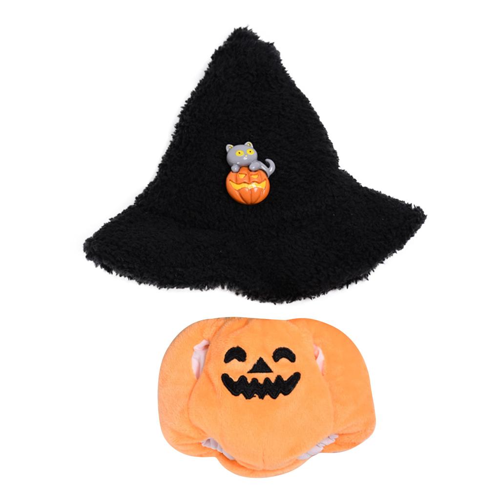 Halloween Costume Black Hat Doll Clothes Vinyl Doll Cute Clothes